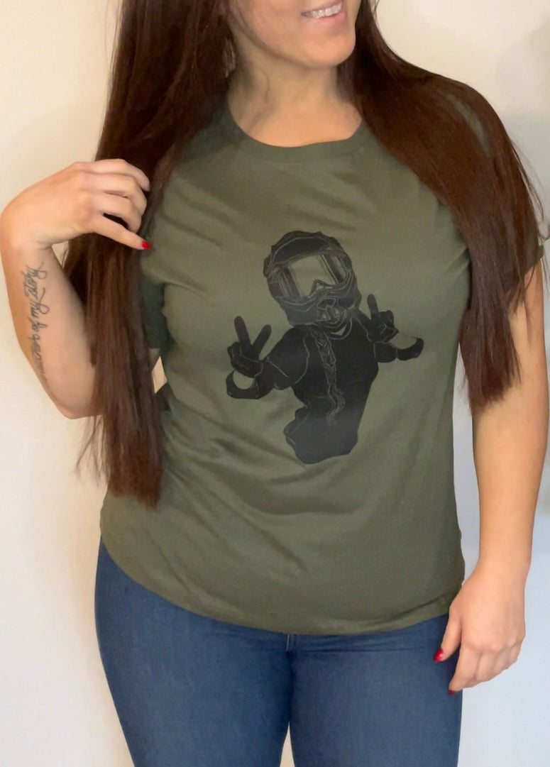 Fearless Girl Rider Tee