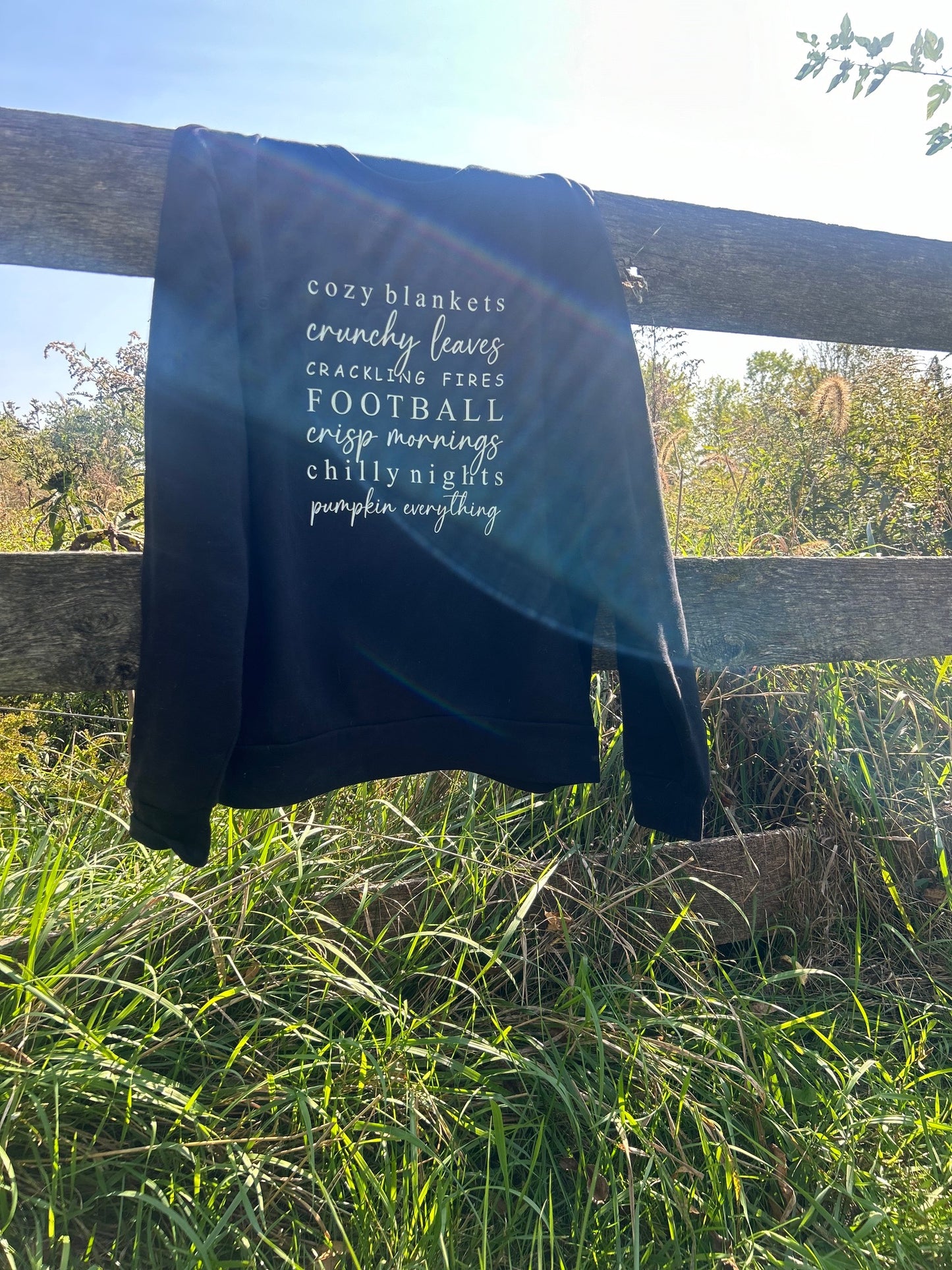 Cozy Blankets Crewneck