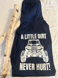 Hooded Long Sleeve- Dirt Don't Hurt