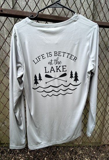 Lake Long Sleeve V-Neck