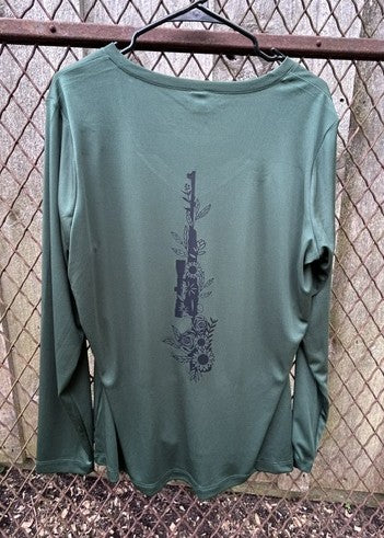 Rifle Long Sleeve V-Neck