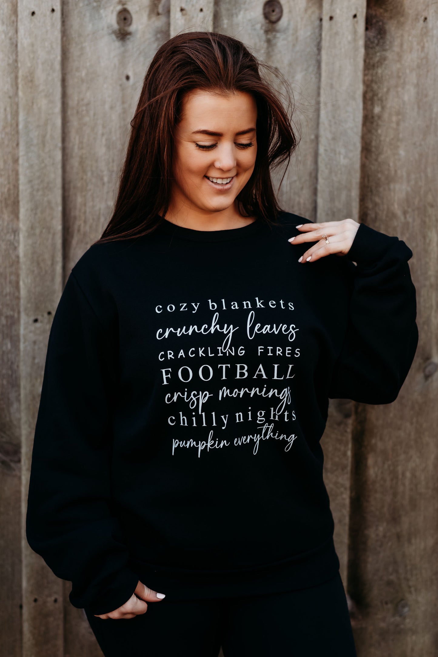 Cozy Blankets Crewneck