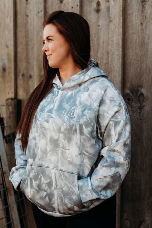 White Camo Hoodie